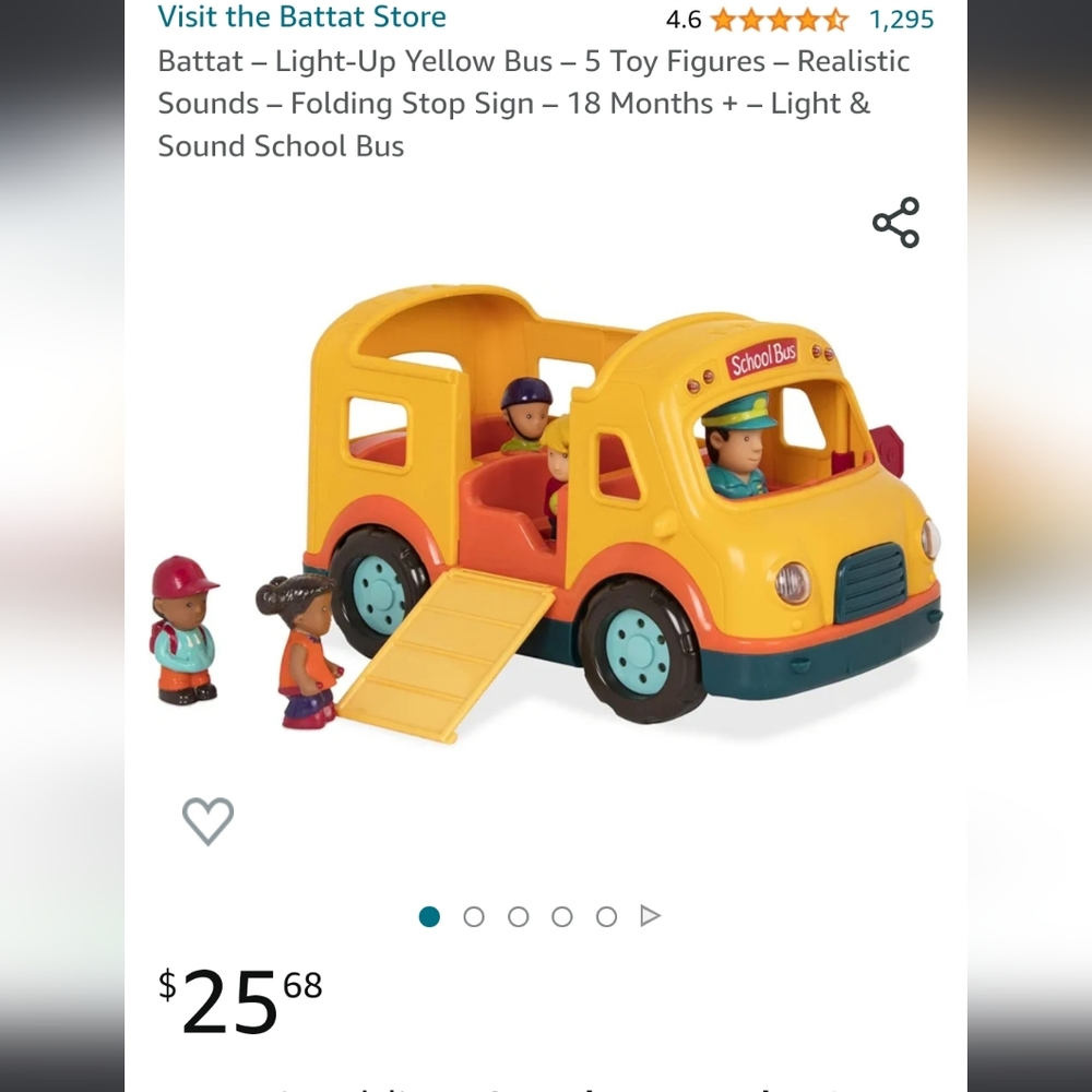 Battat Bus with kids
